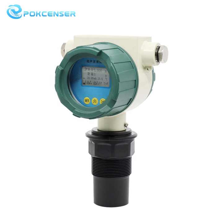 Pokcenser Oem Outside Ultrasonic Digital Level Sensor 0-5V Electronic IP67 Ultrasonic Level Meter