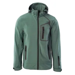 Großhandel modische Top-Verkauf beste Qualität Kapuze direkte Fabrik Wind jacke funktionale Regenmantel Herren Soft shell Jacke