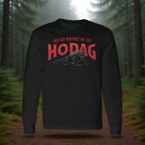 You Say Bigfoot We Say Hodag T-shirt à manches longues sur le thème du Wisconsin - Product Image 3