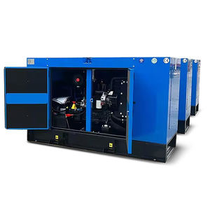 뉴텍 200kVA 디젤 발전기 무소음 캐노피 160kW 전력 발전기 학교 예비 전력용 - Product Image 5