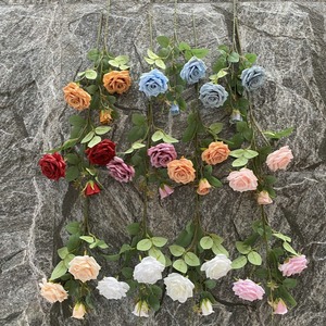 Rosas Artificiales de 65cm de Meiyu Craft Flower Factory, Tela Cepillada, Decoración para Bodas y Hogar, Arreglos Florales - Product Image 4