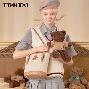 Sacs à main en velours pour femmes, nouveaux sacs à main mignons de marque célèbres, accessoire de <span class=keywords><strong>dessin</strong></span> animé, - Product Image 4