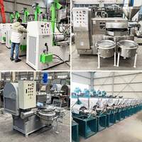 Tournesol noix de coco moutarde palme huile de cuisson processus d'extraction presseur 1-2 t/H 3 t/H presse faire Machine usine