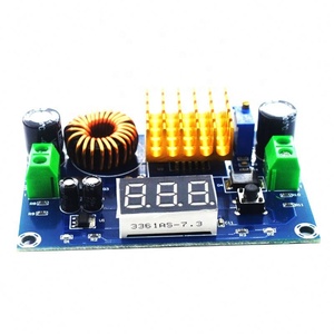 Módulo convertidor elevador de voltaje XH-M411 DC 3V-35V a DC 5V-45V, regulador de voltaje ajustable con voltímetro y pantalla digital - Product Image 2