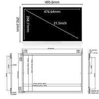 شاشة LCD p15hvn01.2 شاشة عرض IPS لقائمة ديناميكية