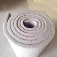 Feutre polyester isolant thermique antistatique enduit de PE, coussin de tension pour machine de découpe d'acier, accessoires pour l'industrie textile domestique et sacs