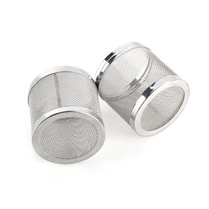 Filtre en acier inoxydable pour <span class=keywords><strong>aquarium</strong></span>, filet de protection pour crevettes, filtre cylindrique en acier inoxydable - Product Image 4