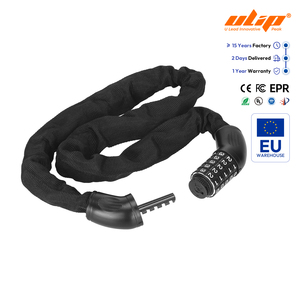 Candado de Cadena con Combinación de 5 Dígitos, Portátil, Antirrobo, para Bicicleta, Scooter Eléctrico y Motocicleta - Product Image 1