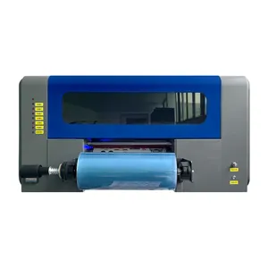 Impressora de etiquetas de cristal UV 3ALPS máquina de impressão UV com EPSON U1HD * 1pcs 8 cores