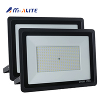 Reflector LED SMD de Alta Potencia, 200W, Super Brillante, IC DOB, Luminaria LED para Exteriores