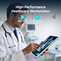 Tableta Médica de 10.1 Pulgadas con Windows 11, Tableta PC Resistente IP65, Escáner de Código de Barras 2D, 4G, GPS, ARM Octa Core para Hospitales y Servicios de Salud OEM