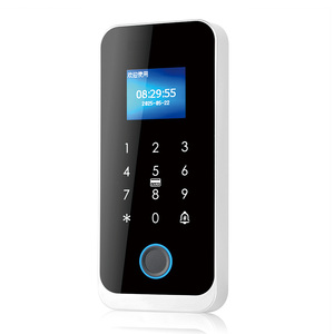 Không thấm nước vân tay <span class=keywords><strong>NFC</strong></span> kiểm soát truy cập với thời gian tham dự hỗ trợ đầu đọc thẻ tần số kép và chức năng mật khẩu - Product Image 1