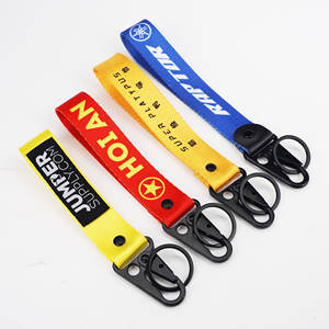 Porte-clés personnalisé pour moto, cordon en tissu, porte-clés de voiture, cordon personnalisé, porte-clés - Product Image 2