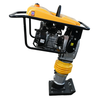 Compacteur de sol à moteur essence/diesel Huiteng VBT-110, haute performance, pour travaux de construction, pese 70 kg, 5,5-6,5 CV, garantie 1 an