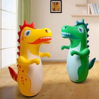 Sac de frappe gonflable de boxe roulante, jeux pour garçons et filles, jouets sportifs, jouet gonflable de dinosaure qui tombe