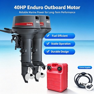 Motor de 2 Tiempos y 40 HP, Estable, para Operaciones con Carga Pesada, Evita Sobrecalentamiento y Vibraciones, para Transporte Acuático - Product Image 2