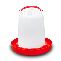 Abreuvoirs de poulet en plastique de ferme entièrement automatiques 1L équipement d'abreuvement pour poulets de chair de volaille avec garantie d'un an