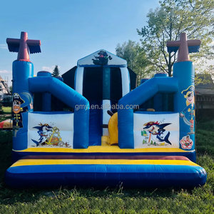 Structure gonflable <span class=keywords><strong>Pirate</strong></span> Ship pour enfants, aire de jeux gonflable intérieure, usage commercial - Product Image 2