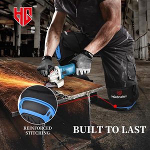 Genouillères, coudières et protège-cuisses en mousse gel épaisse réglables et professionnelles <span class=keywords><strong>pour</strong></span> travaux <span class=keywords><strong>de</strong></span> construction et travaux au sol, offrant une protection excellente - Product Image 5