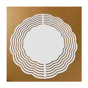 Con Quay Gió Thăng Hoa Bằng Kim Loại Bán Chạy Con Quay Gió Hình Tròn Lớn Bằng Kim Loại Thăng Hoa Có Thể In Hai Mặt Bằng Nhôm Trống - Product Image 4