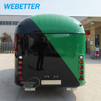 WEBETTER Camion de Restauration Rapide Personnalisé Petites Remorques de Bar Alimentaire Mobile Entièrement Équipé Restaurant Pizza Taco Camion de Nourriture à Vendre