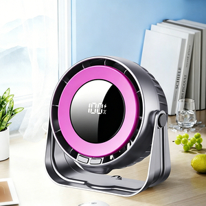 Ventilador de Mesa Portátil Recargable Kadonio con Batería de 4000mAh, Enfriador de Aire, Pantalla LED Digital, Mini Ventilador de Escritorio Ajustable - Product Image 1