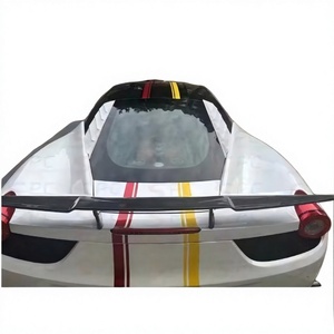 High Quality Pre-impregnated Carbon Fiber Rear Window Vent for Ferrari 458 Dry Carbon Fiber Rear Window Ve011-2015 Car Parts - Product Image 4