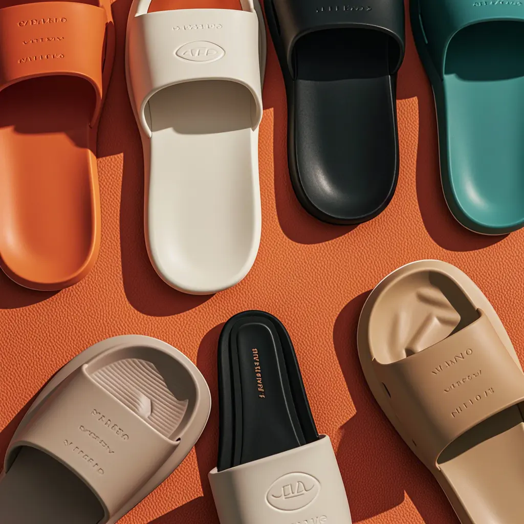 पुरुषों के डिजाइनर ईवा फोम नरम मोटी स्लाइड कस्टम लोगो सैंडल जूते सर्दियों के लिए नए फैशन ग्रीष्मकालीन समुद्र तट चप्पल थोक