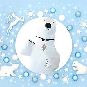 Costume gonflable pour adulte, costume d'Halloween gonflable, costume d'ours polaire gonflable pour homme - Product Image 4
