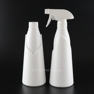 Bán Buôn Độc Đáo 500Ml 17Oz Màu Xanh HDPE Frost Nhựa Phun Chai Chất Tẩy Rửa Lỏng Màu Đen Matte Gây nên Phun Chai - Product Image 5