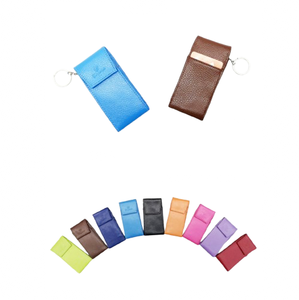 Hologramme พวงกุญแจหนังแท้100% พรีเมี่ยม, พวงกุญแจทำมือแกะสลักปรับแต่งได้สำหรับเสื้อผ้า - Product Image 1