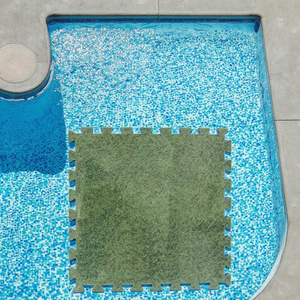 <span class=keywords><strong>Tappeto</strong></span> per <span class=keywords><strong>piscina</strong></span> con erba stampata (9 pezzi) - Product Image 1