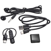 NUEVO Reproductor MP3 S07 con Reducción de Ruido Musical en Línea, Grabación en Inglés-Chino, Música sin Pérdidas, Grabación HD, USB 2.0, WAV/WMA