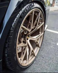 Rines GPW Monoblock 6061-T6 Forjados de 18/19/20 Pulgadas, Cóncavos y Profundos para Autos de Pasajeros, 5X112/5X120, ET 40mm, Nuevos, Compatibles con <span class=keywords><strong>BMW</strong></span> M2 M3 M4 - Product Image 6