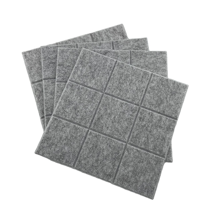 Оптовая продажа, фетровая Звукоизоляционная панель, звукоизоляционные настенные панели, акустические панели из полиэстера