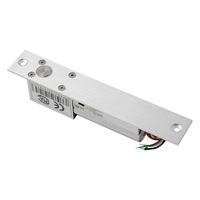 Serrure électrique 2 fils/5 fils Sortie magnétique avec temporisation DC 12V Fail Safe Bolt Mortaise Serrure de porte NC/NO Serrure de porte électronique