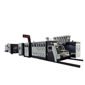 Línea de Impresión y Encolado de Cartones Huayu Machinery Equipment Modelo 618, Máquina de Empaquetado de Papel Totalmente Automática - Product Image 2