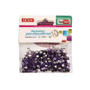 Strass Ilan 4 mm viola per artigianato e decorazioni - Product Image 2