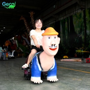 Scooter Comercial con Forma de Dinosaurio, Resistente al Agua y a los Rayos UV, Totalmente Personalizable, Scooter <span class=keywords><strong>Animatrónico</strong></span> para Niños - Product Image 1