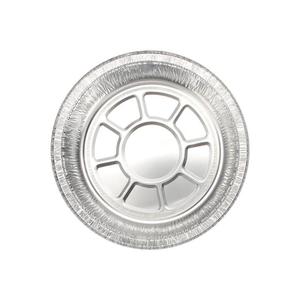 7 Inch Round Foil Pan For Air Fryer Barbecue Baking Disposable Aluminum Container - Product Image 1