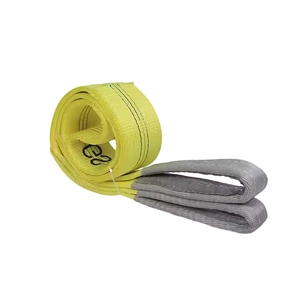 CE Aprovado 1.5t & 2t Duplex Lifting Sling Webbing Belt Poliéster <span class=keywords><strong>Color</strong></span> <span class=keywords><strong>Code</strong></span> Slings para Lifting - Product Image 6