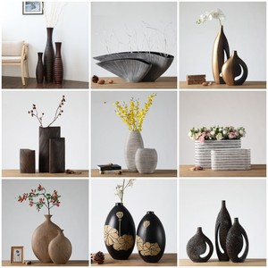 Vasi nordici per piante artificiali, <span class=keywords><strong>vaso</strong></span> rustico in <span class=keywords><strong>resina</strong></span> bianca decorazione per la casa, moderno grande pavimento in Polyresin <span class=keywords><strong>vaso</strong></span> - Product Image 5