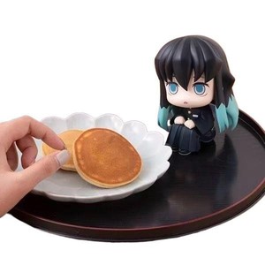 Figuras de Demons Slayers Tokitou Muichirou Kanroji <span class=keywords><strong>Mitsuri</strong></span> Shinazugawa Sanemi, artículos de exhibición, modelos, decoración de pasteles, regalo para niños - Product Image 4