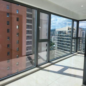 Fenêtres à battants en aluminium à rupture de pont thermique Yuantai, fenêtres à battants françaises à double vitrage, verre Low-e, isolation thermique - Product Image 3