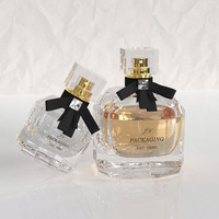 Flacons de parfum en verre de luxe 30ml 50ml 100ml avec bouchon à vis et impression sérigraphiée, pour diffuseur à bâtonnets