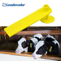 Étiquette d'oreille pour animaux RFID UHF longue portée de haute qualité, TPU, pour moutons, chèvres, porcs, vaches, suivi du bétail