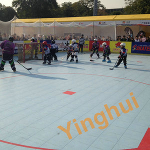 พื้นฮ็อกกี้แบบอินไลน์ได้รับการรับรองพื้นกีฬารับประกัน10ปีพื้นพื้นพื้นทำความสะอาดง่าย - Product Image 4