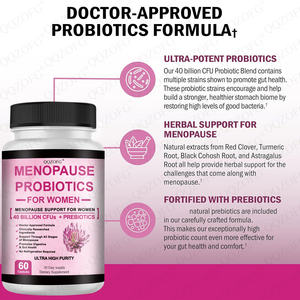 อาหารเสริมสารสกัดสมุนไพร แคปซูลเสริมอาหารสำหรับวัยหมดประจำเดือน ผลิตภัณฑ์ดูแลสุขภาพสำหรับผู้หญิงวัยหมดประจำเดือน - Product Image 4