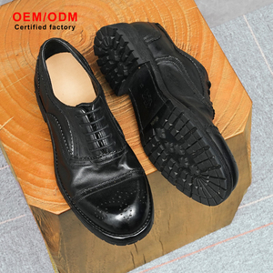 OEM Custom Trendy Handmade Lace-up Horsehide Waterproof Comfort Spring Office & Career Oxford Men's <b>Dress</b> Shoes - Product Image 1