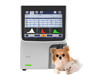Analyseur d'hématologie vétérinaire en 3 parties MX30V-Analyse sanguine compacte pour équipement de laboratoire médical multi-espèces Analyse entièrement automatique - Product Image 1